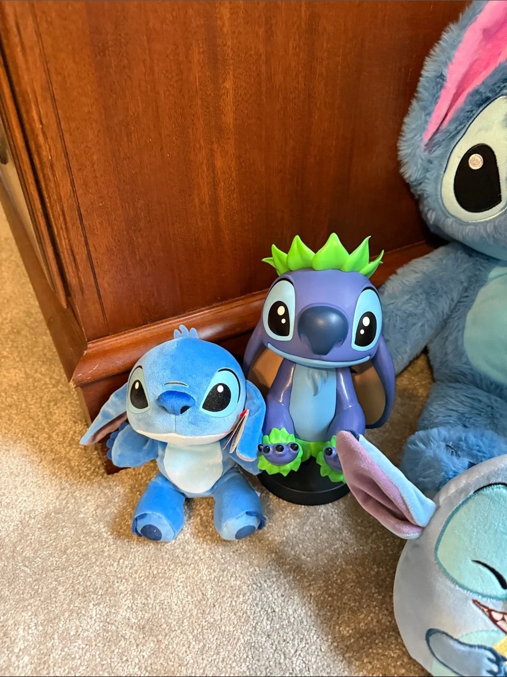Stitch Plush Collection - Blue with Pink Ears